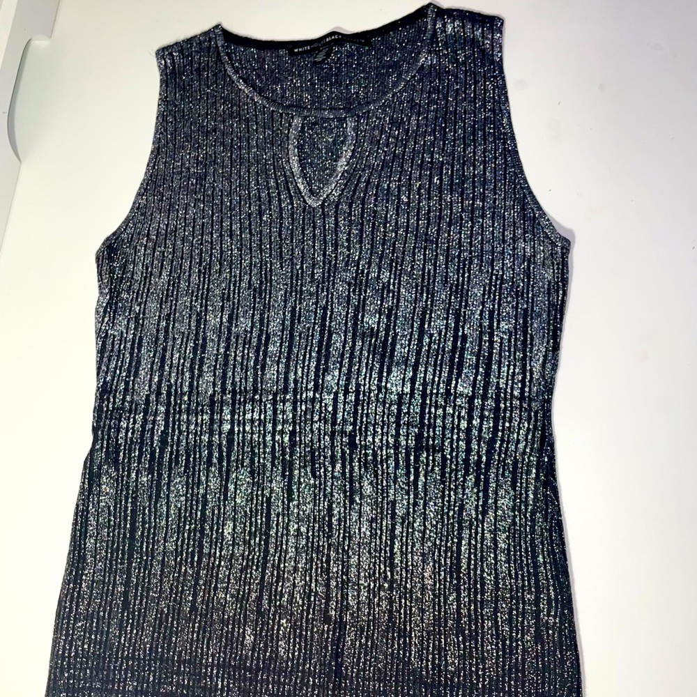 White House Black Market sparkly tank